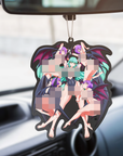 Succubus Fighters Air Freshener Night Sky
