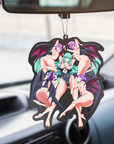 Succubus Fighters Air Freshener Night Sky