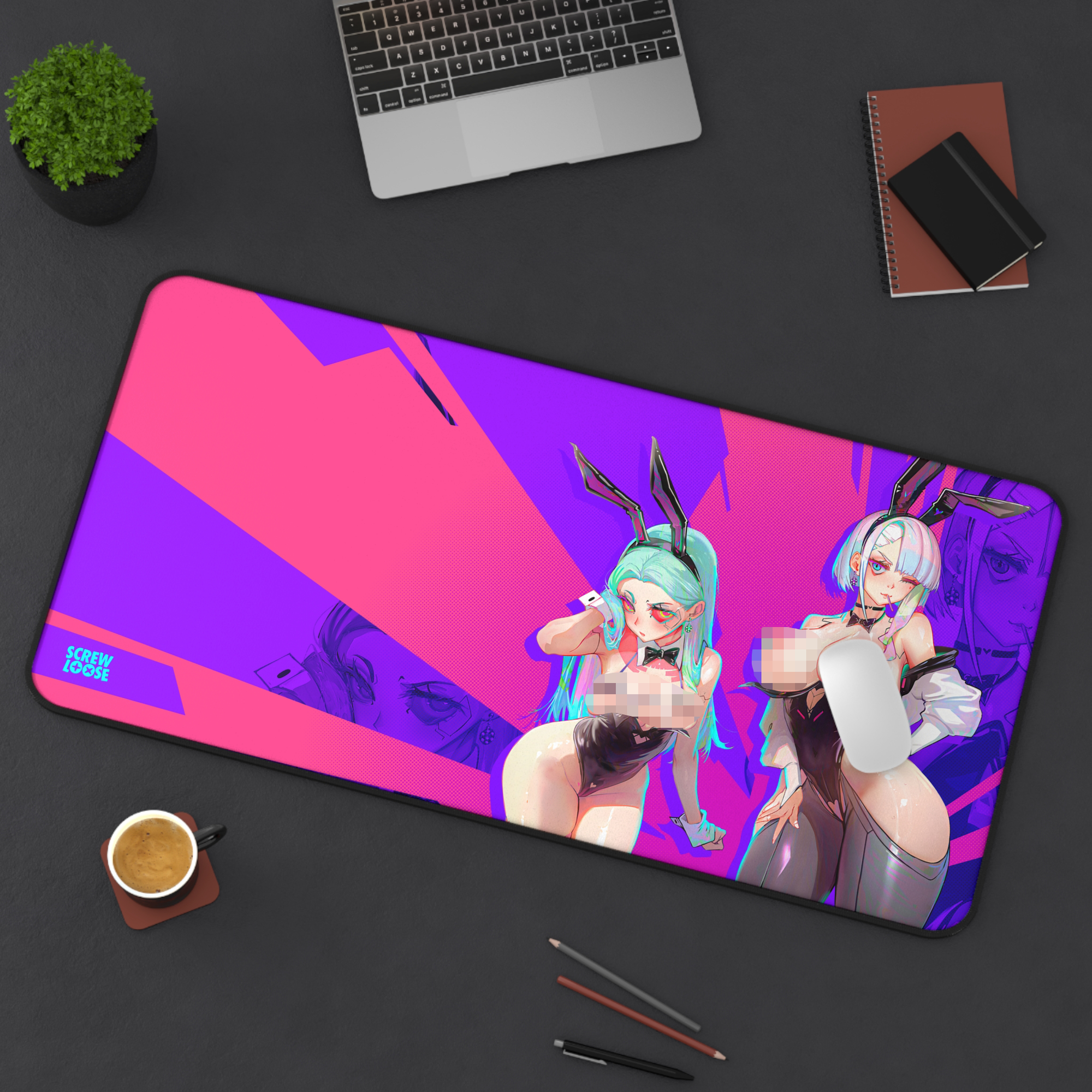 Bunny Girl Becca & Lucy SPICE Playmat
