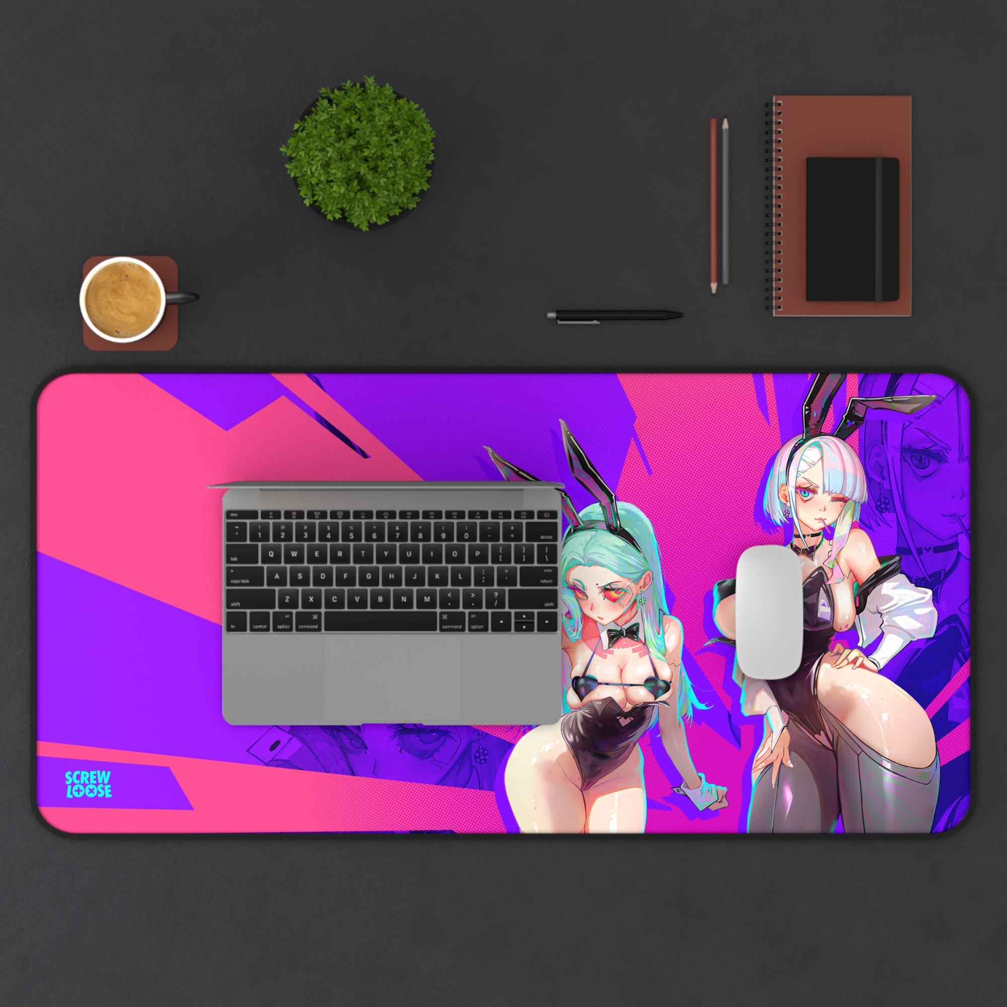 Bunny Girl Becca & Lucy Playmat