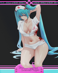 Spooky Nurse Miku Stickers