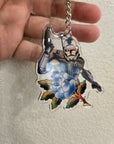 Traditional Tattoo Fives Key Chain