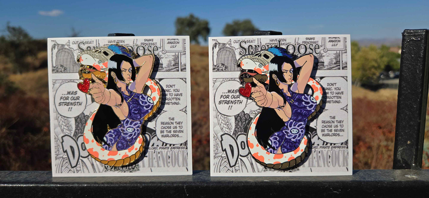 King of the Pirates Pins Boa Pin