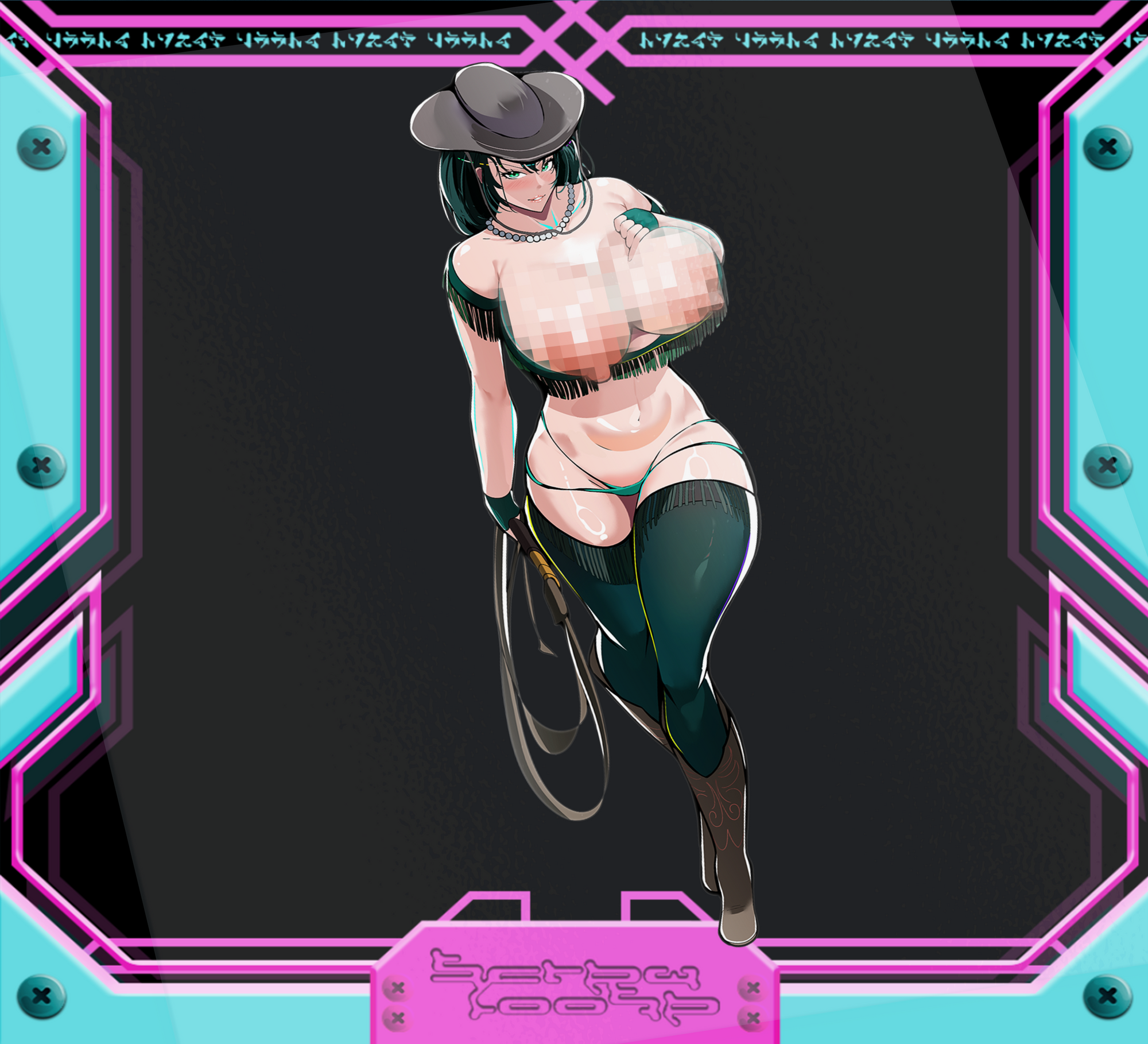 Cowgirl Fubuki Stickers