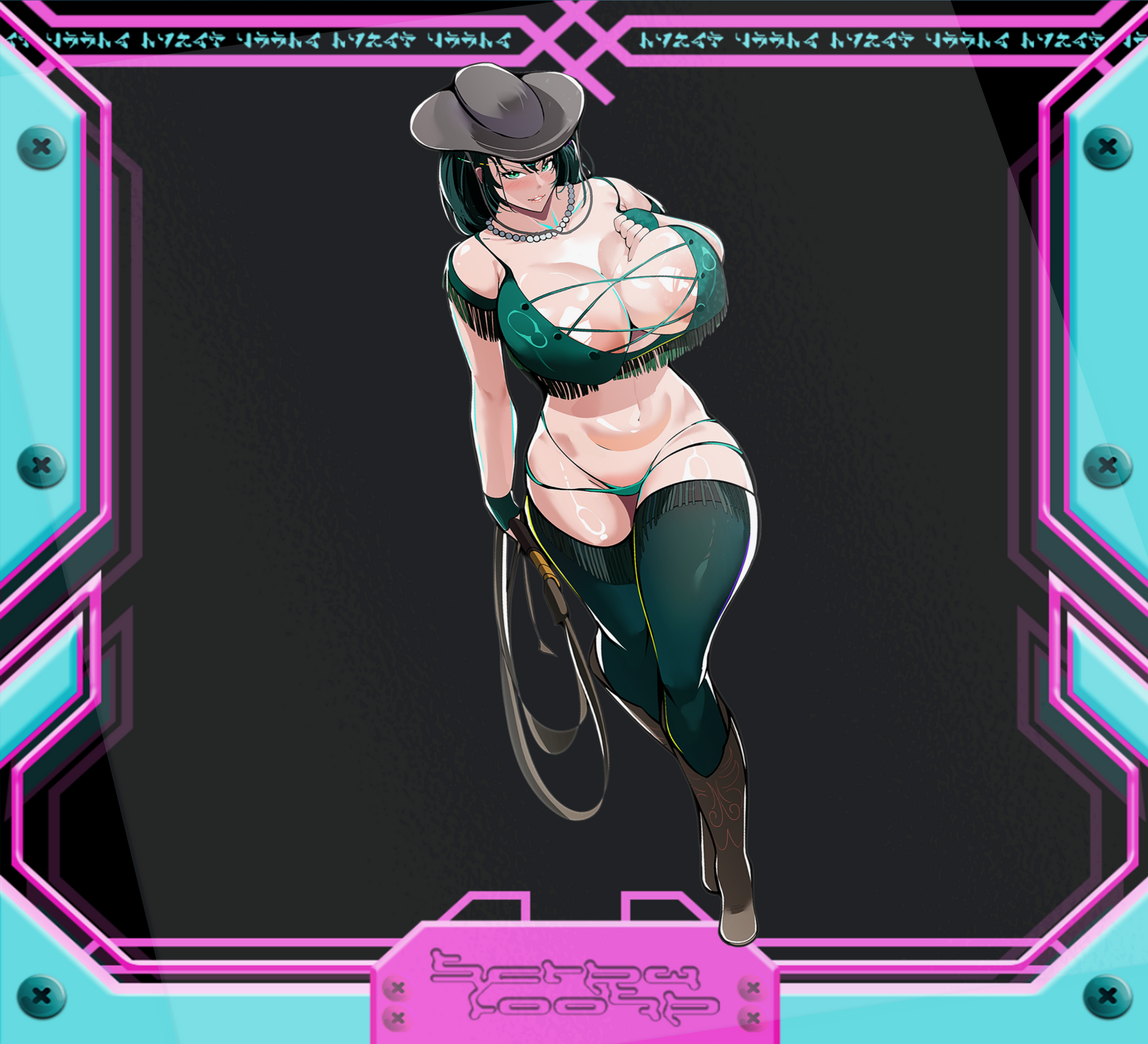 Cowgirl Fubuki Stickers