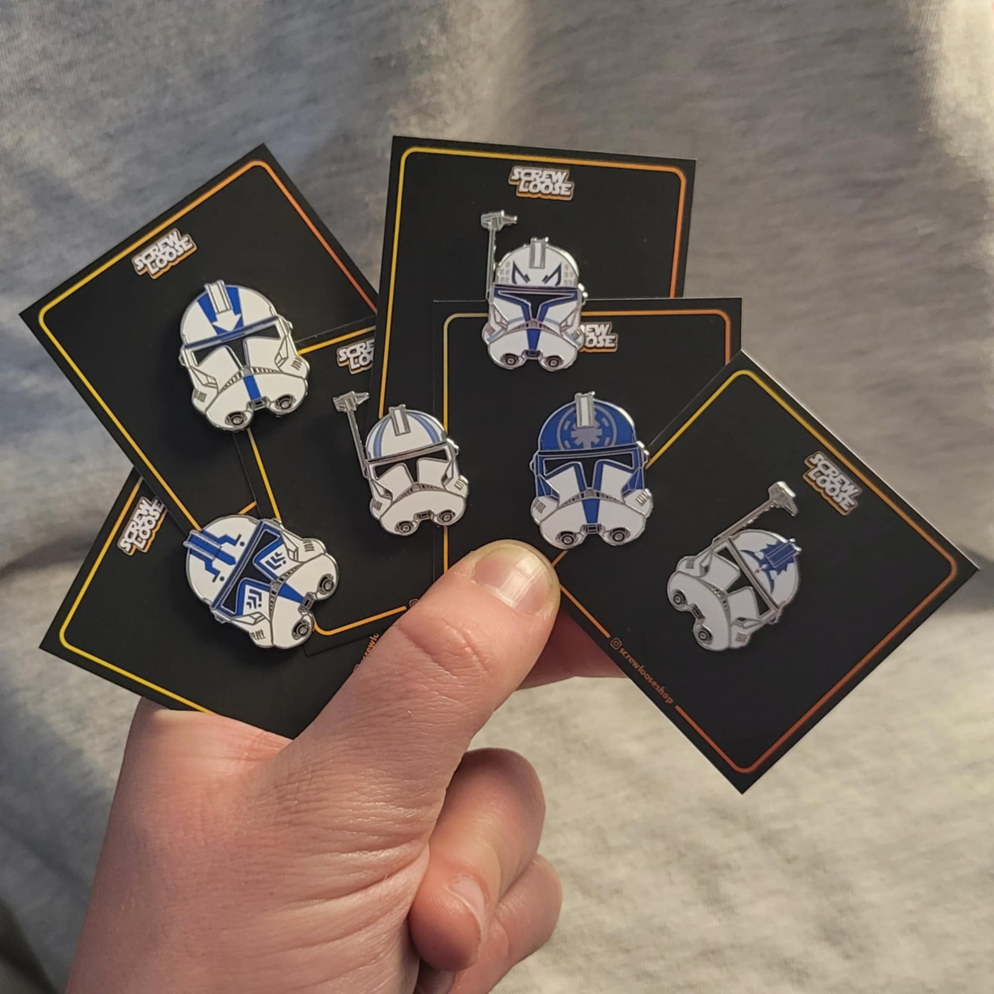 Helmet Pin 501st Pins