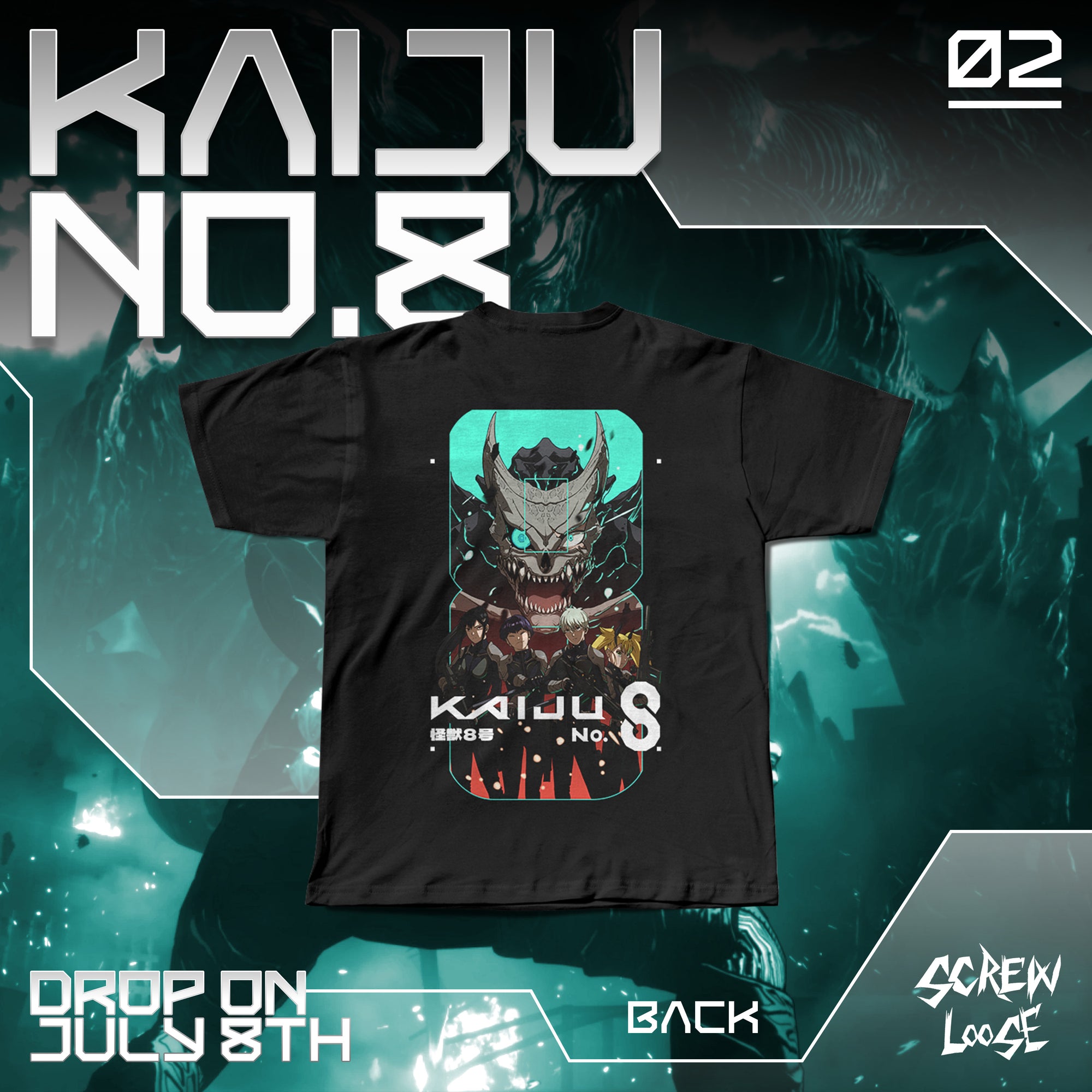 Kafka Kaiju Oversized Shirt