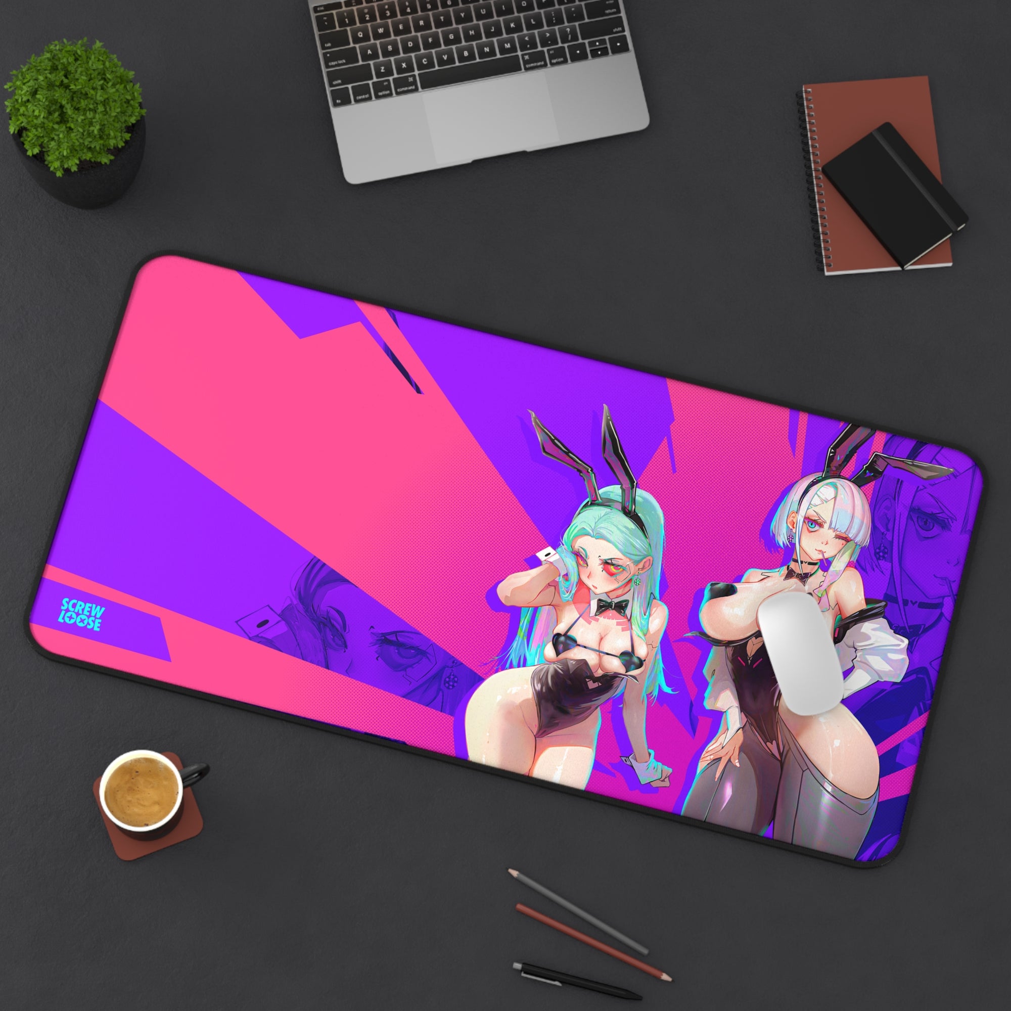 Bunny Girl Becca & Lucy Playmat