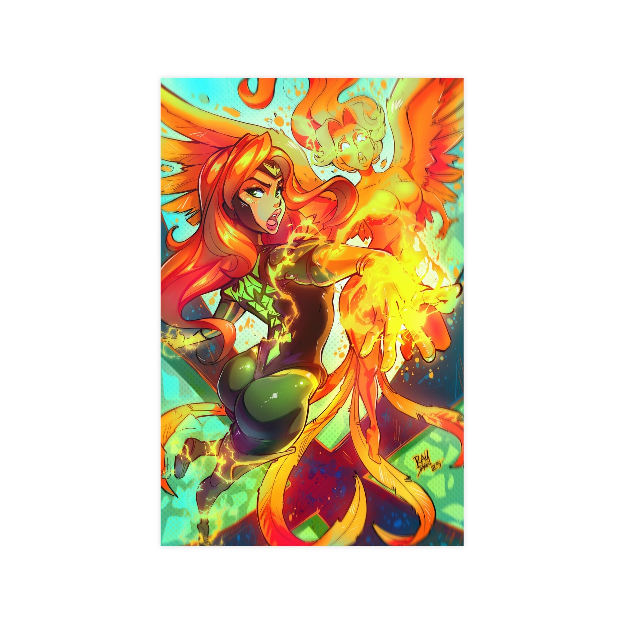 Fire Queen Poster