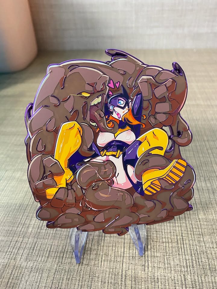 Clayface x Batgirl Pin