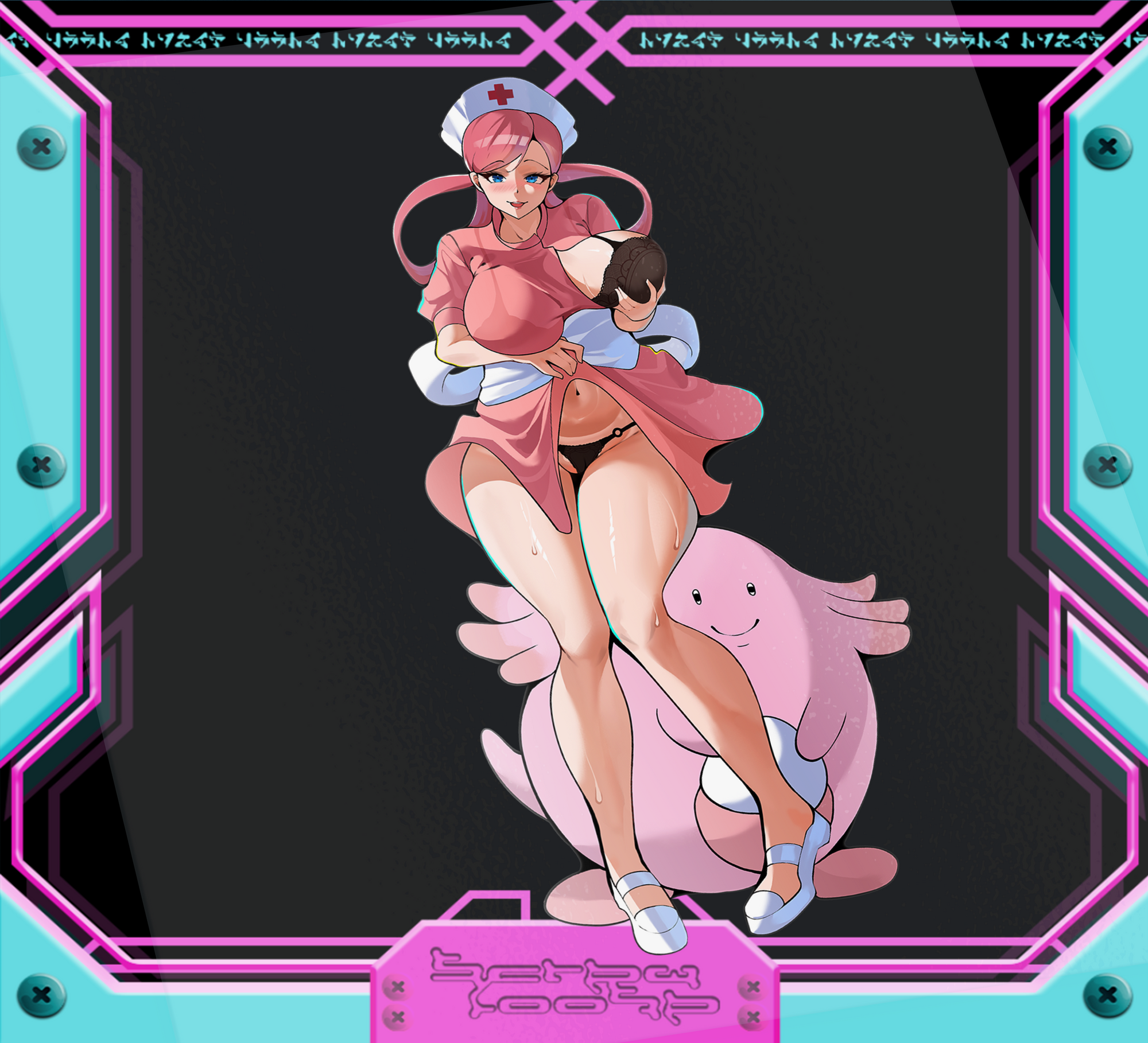 Spooky Nurse Stickers