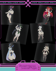 Anime Bunny Girls Bundle Stickers