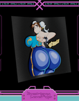 Checked up Chun Stickers