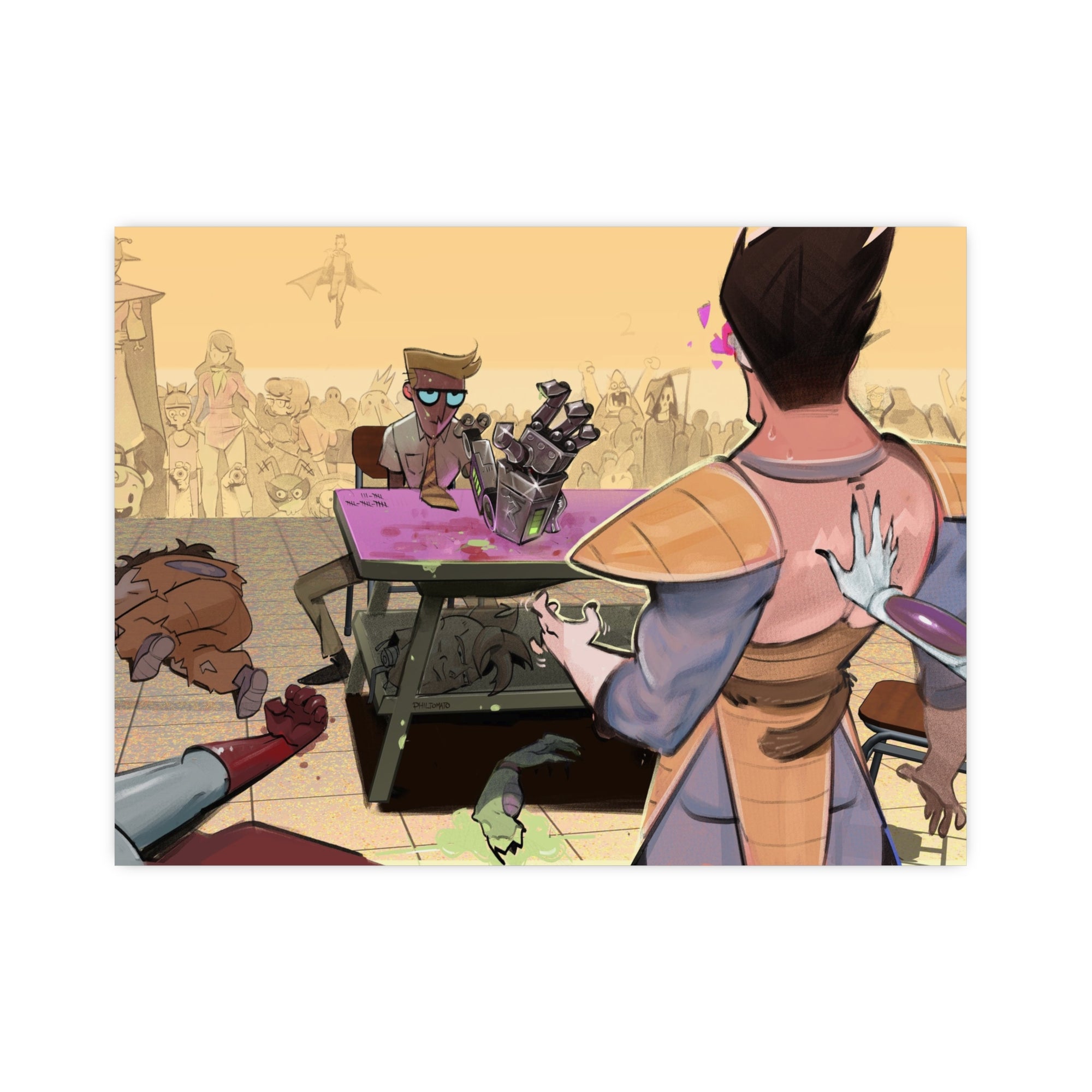 Arm Wrestle Poster