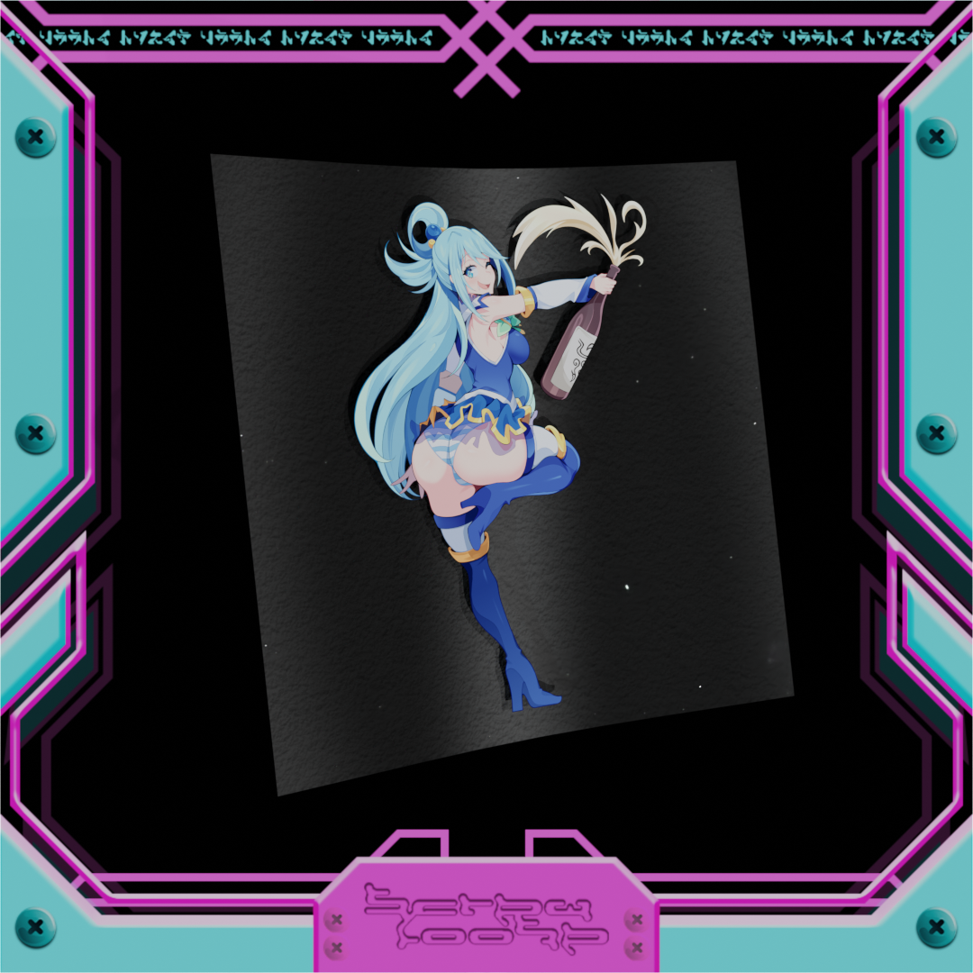 Aqua Celebration Stickers