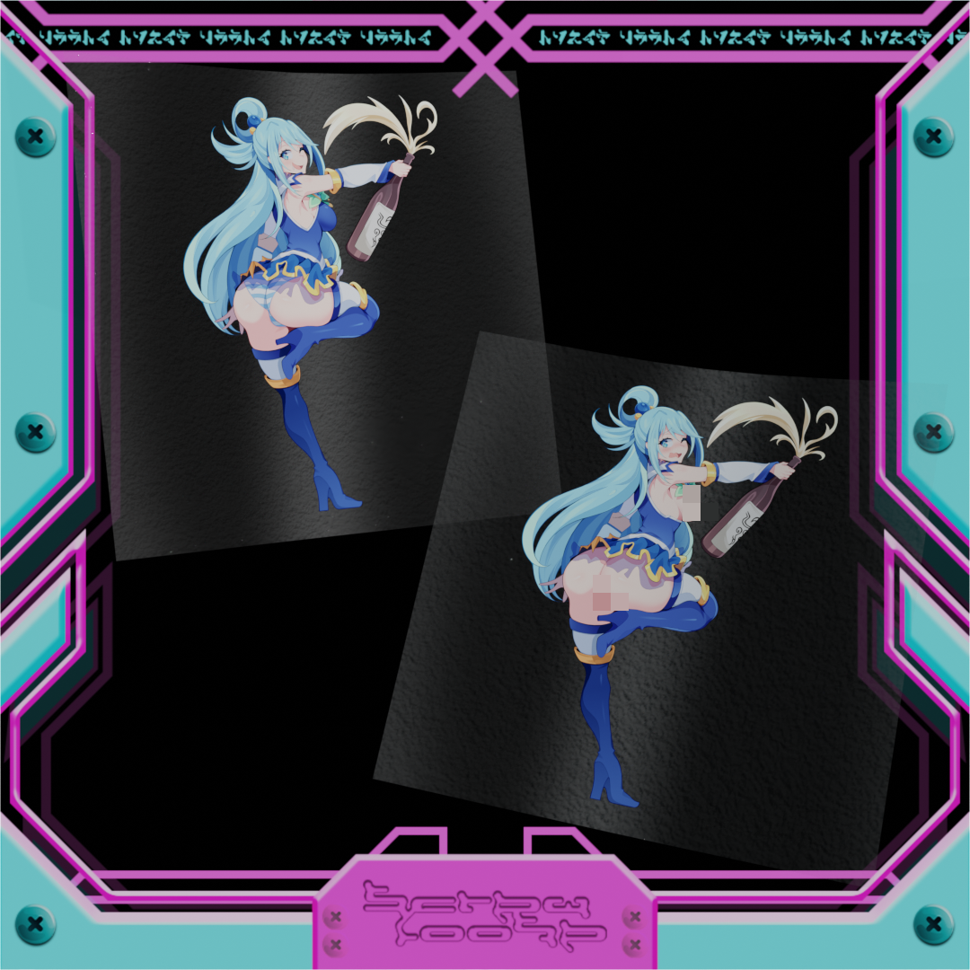 Aqua Celebration Stickers