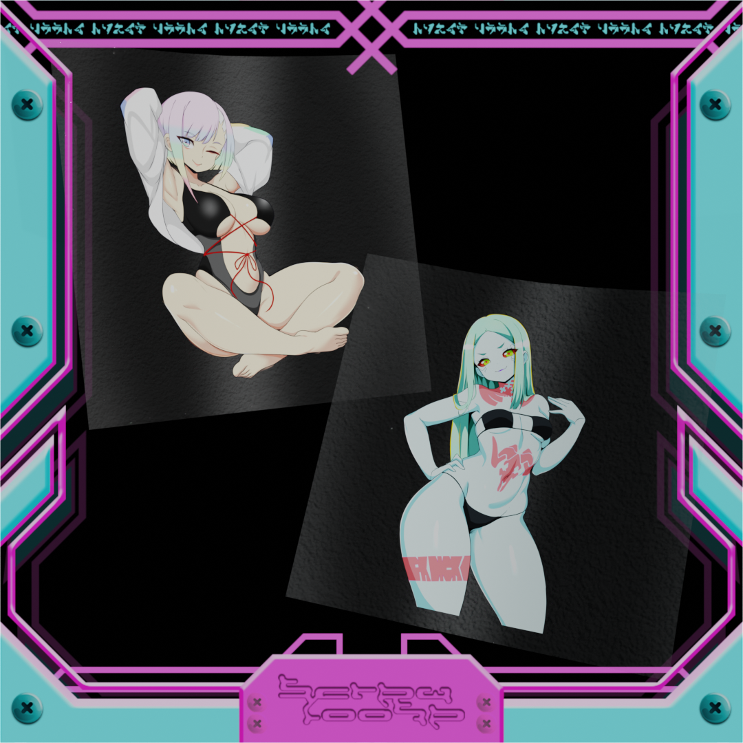 Beach Babes Pt17 Stickers