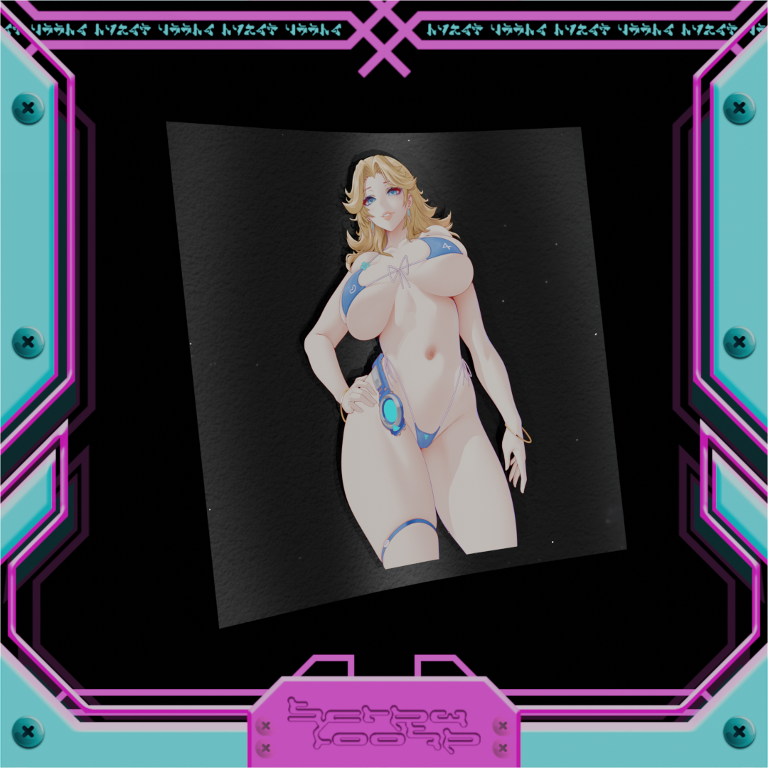 Beach Babes Sue Pt11 Stickers
