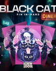 Black Cat Captured Panel Pin