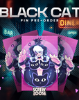 Black Cat Captured Panel Pin