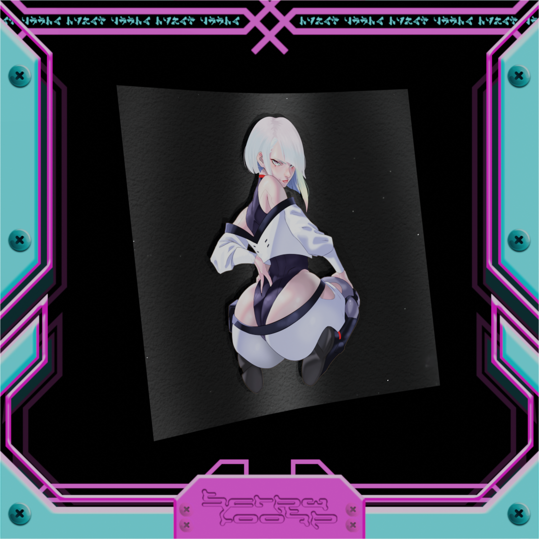 Booty Lucy Stickers