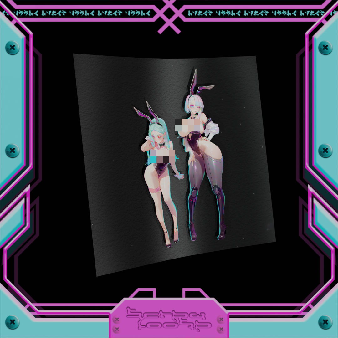 Bunny Girl Pt 2 Stickers
