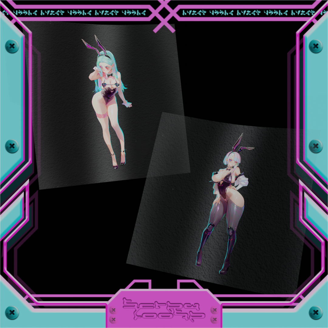 Bunny Girl Pt 2 Stickers