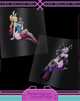 Bunny Girl Samus & 2B Stickers