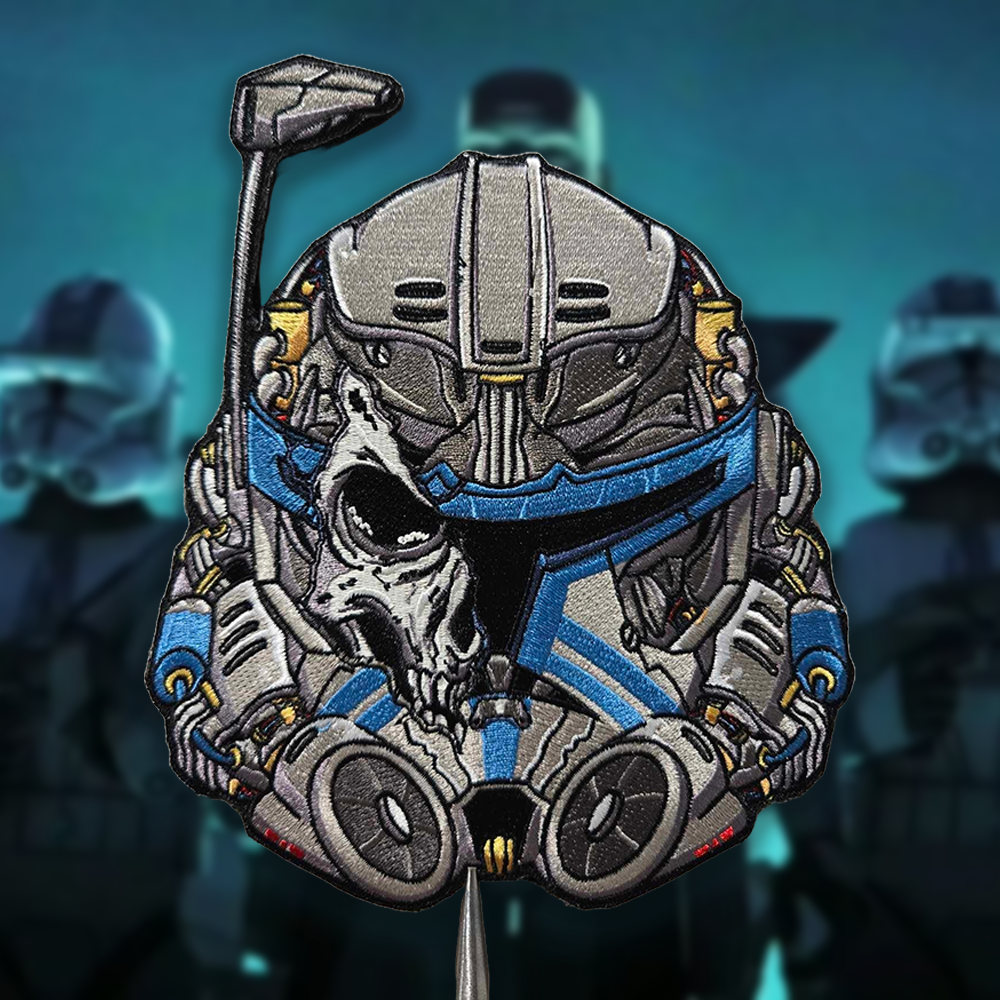 Shattered Captain Rex Helmet Patch