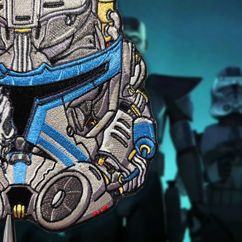Shattered Captain Rex Helmet Patch