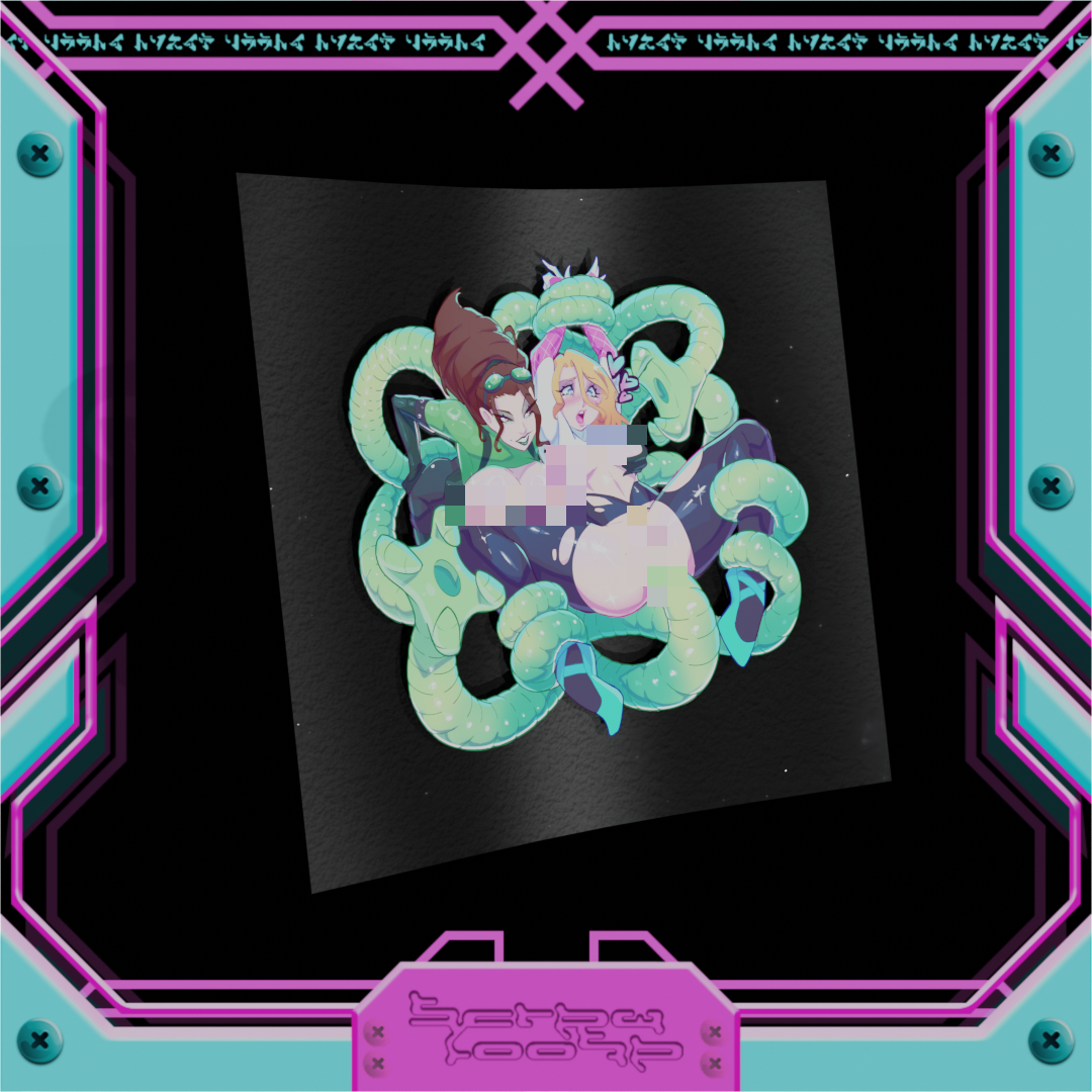 Captured Spider Stickers
