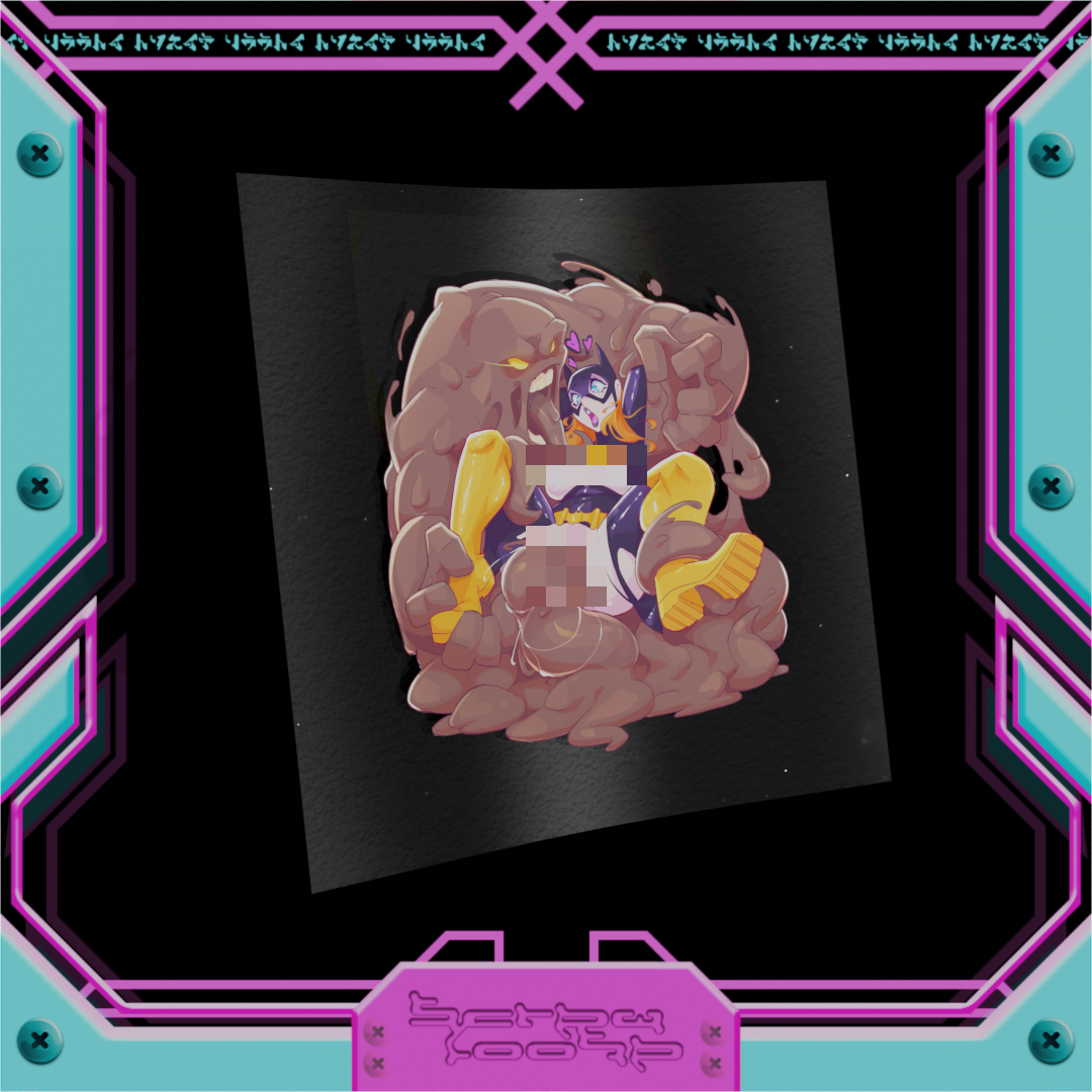 Clayface x Batgirl sticker