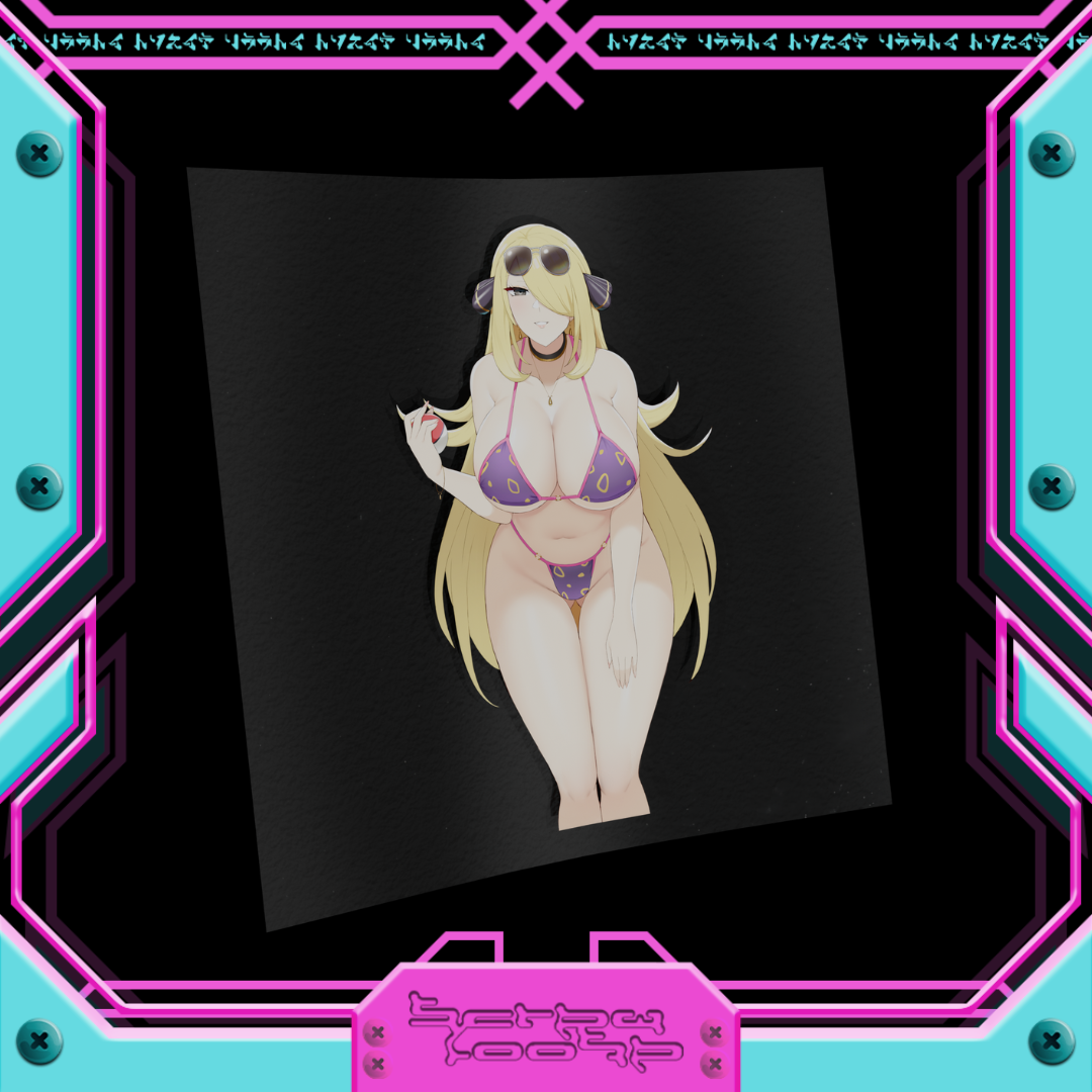 Swim Suit Cynthia Stickers