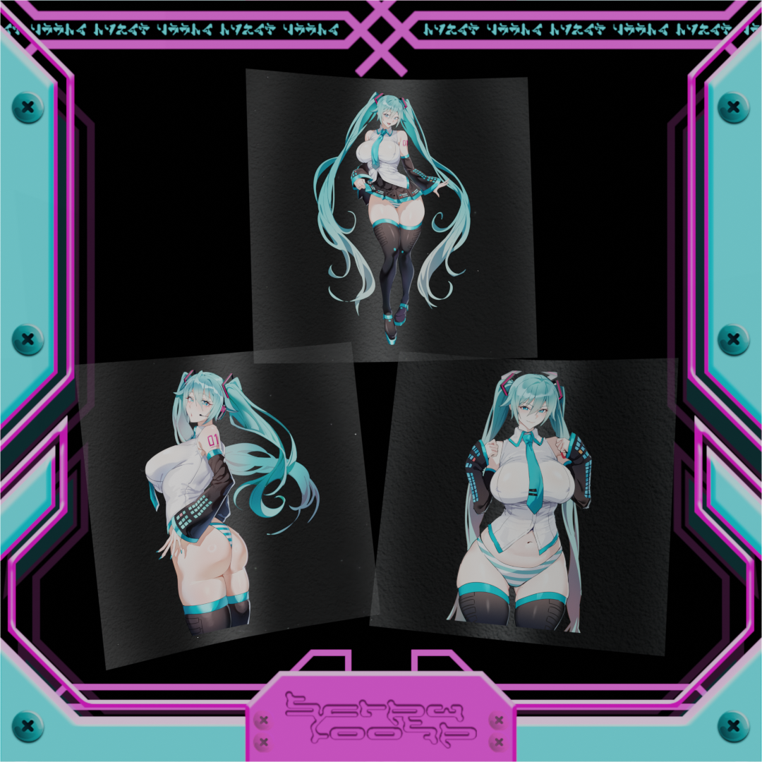 Dancing Miku Stickers