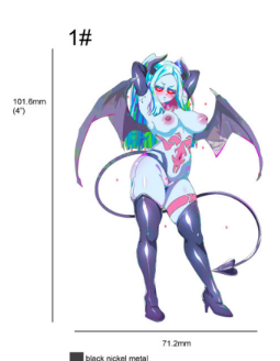 Devil Becca PRE ORDER PIN