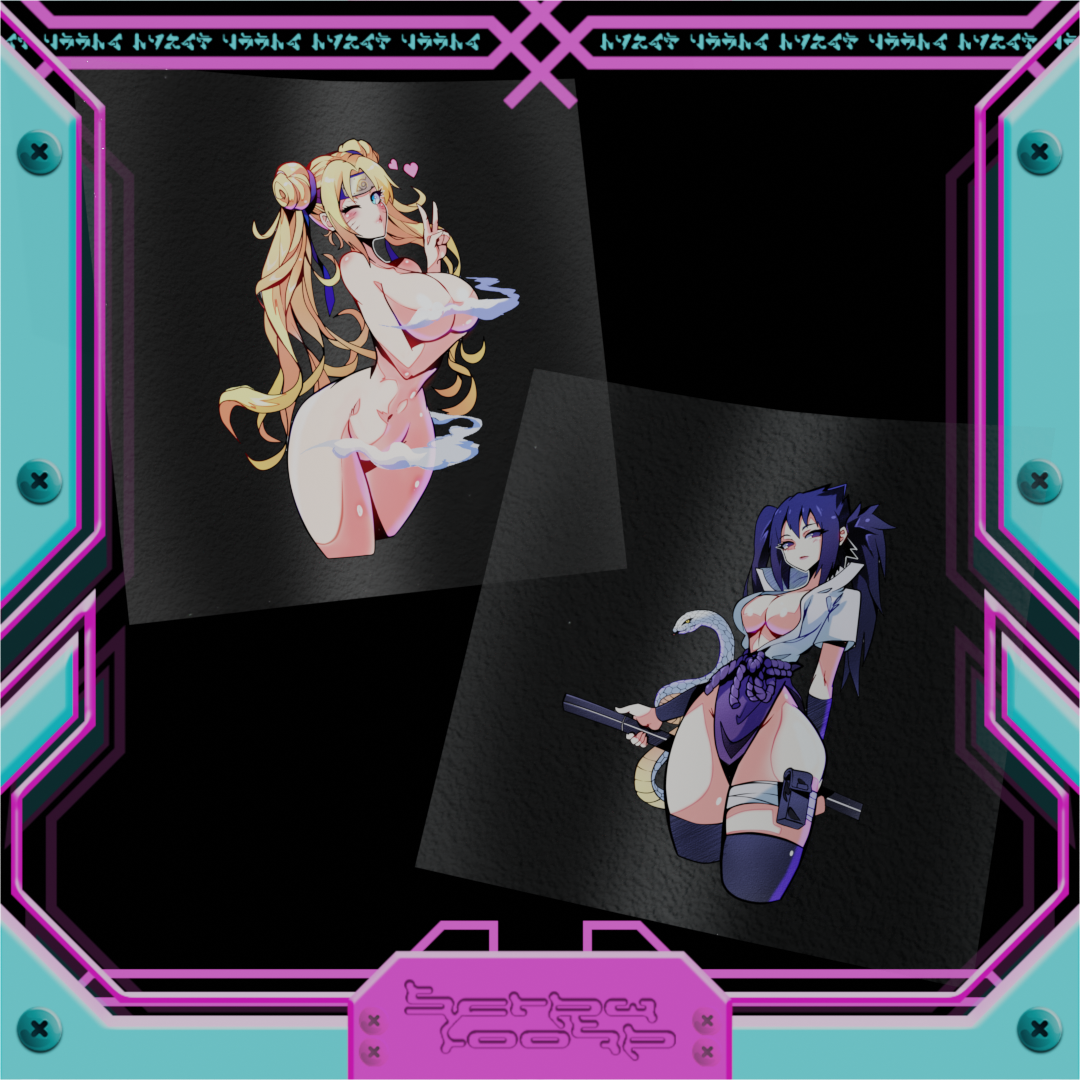 Gender Bender Set 1 Stickers
