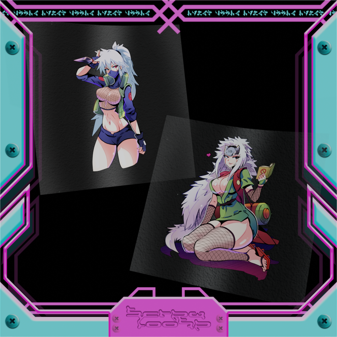 Gender Bender Set 2 Stickers
