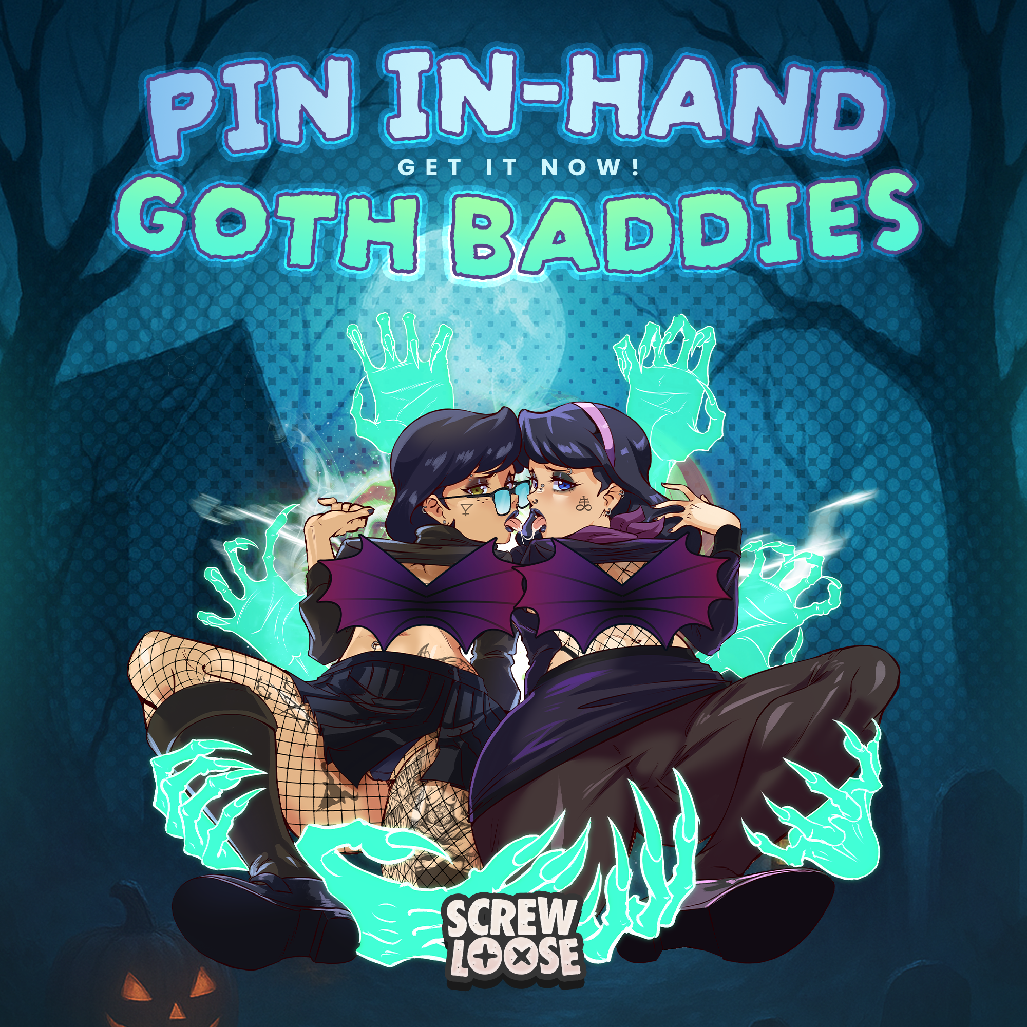 Goth Baddies Pin