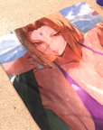 Granny Sunbathing Beach Towel