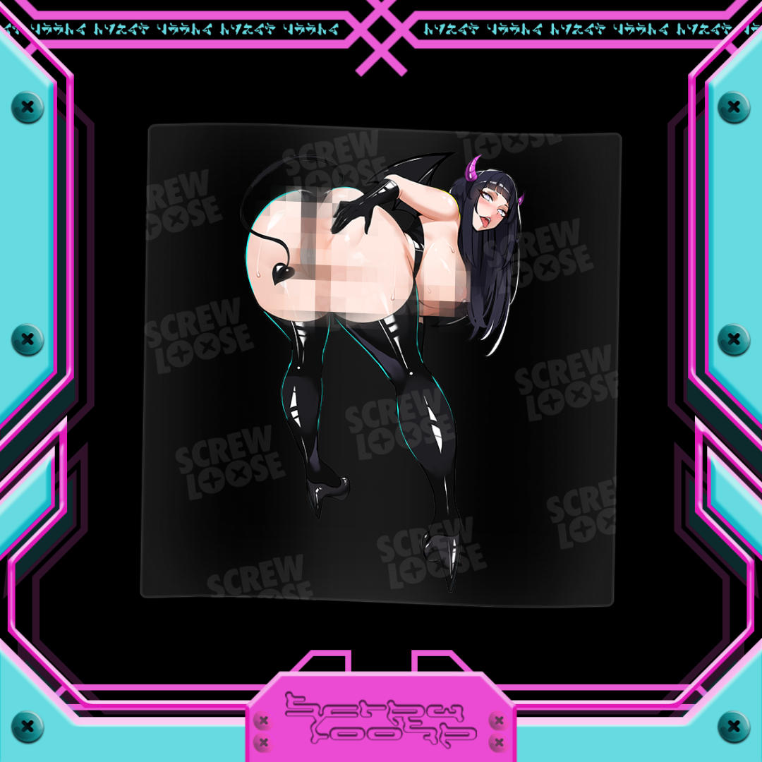 Spooky Hinata Succubus Stickers