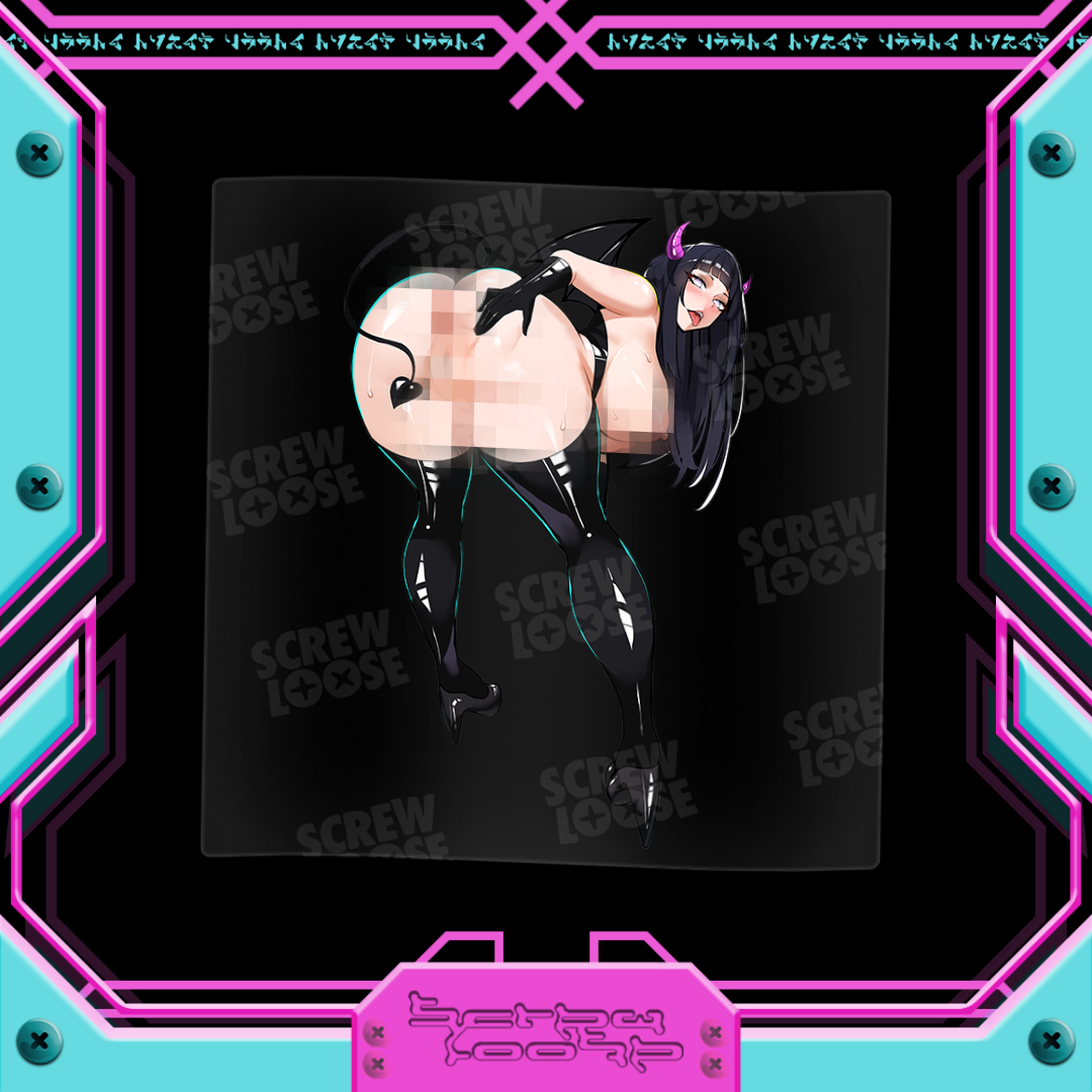 Spooky Hinata Succubus Stickers