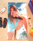 Hot Summer Rappii Beach Towel