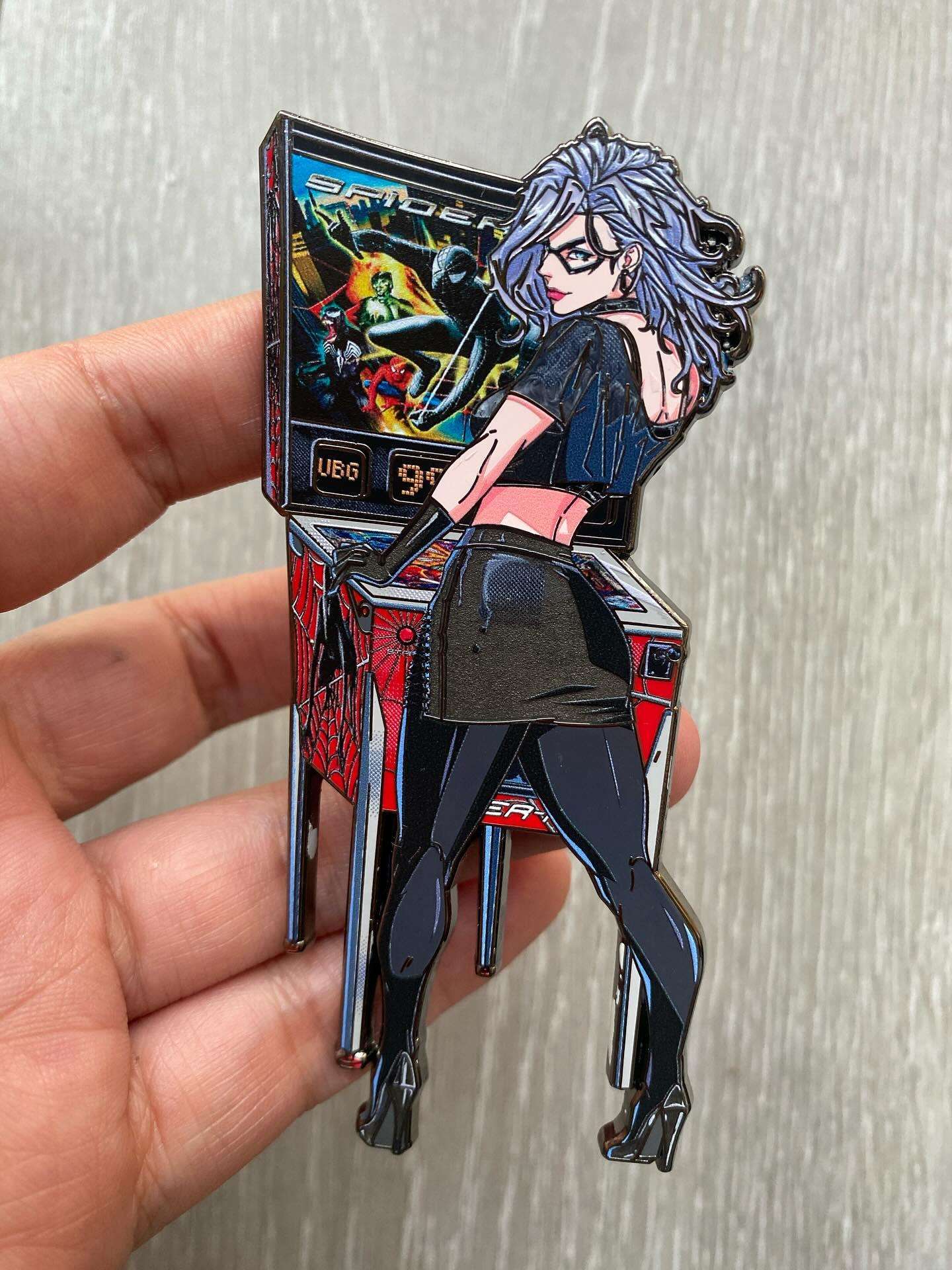 PRE-ORDER Pinball Black Cat Pin