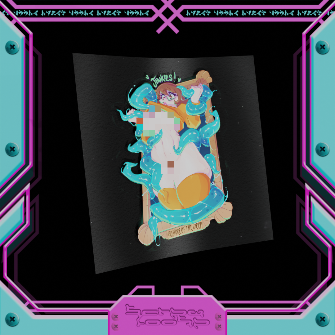 Jinkies! Its tentacles! Stickers