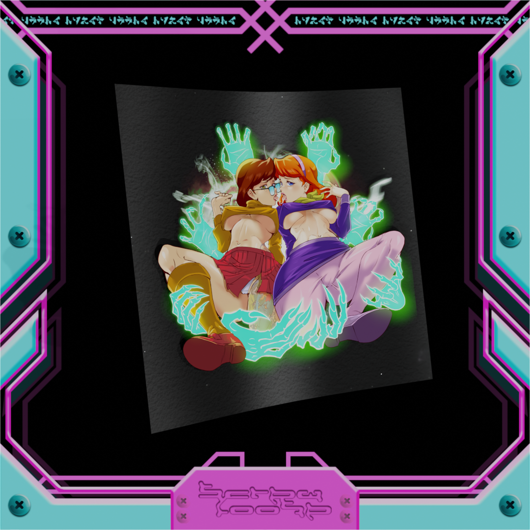 Jinkies! Velma x Daphne Stickers
