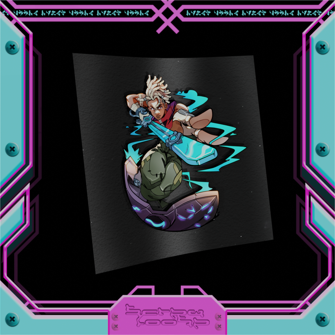 Jinx & Ekko Stickers