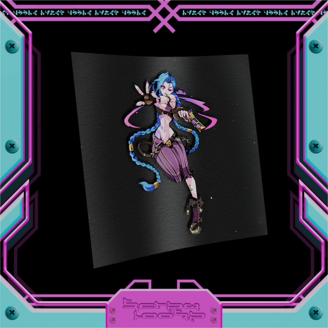 Jinx & Ekko Stickers