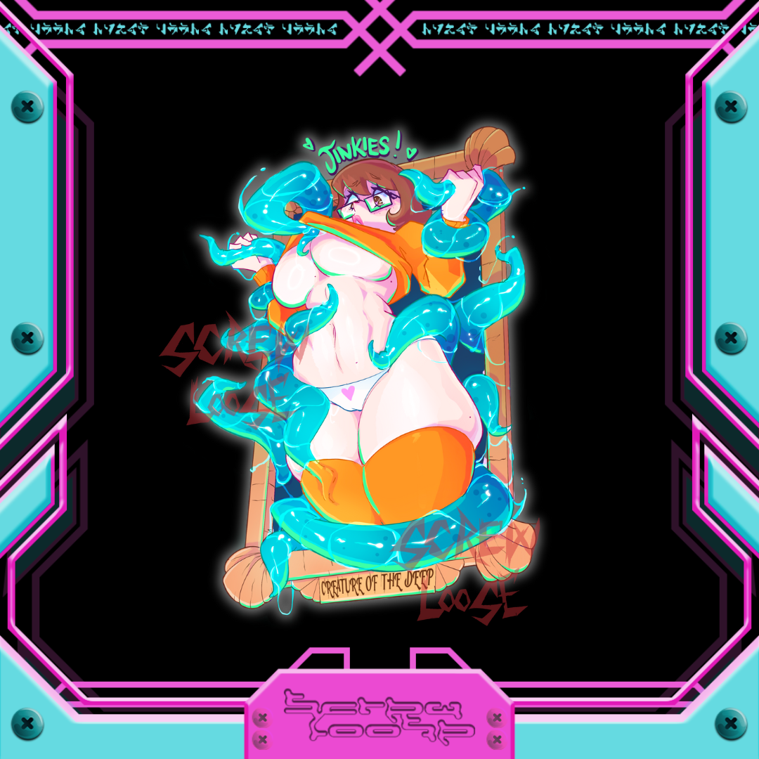 Jinkies! Its tentacles! Stickers