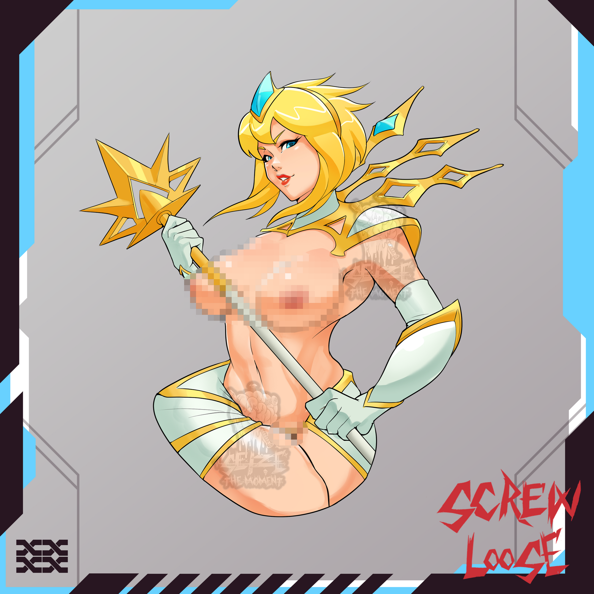 LoL Champs Sparkly Lux Stickers
