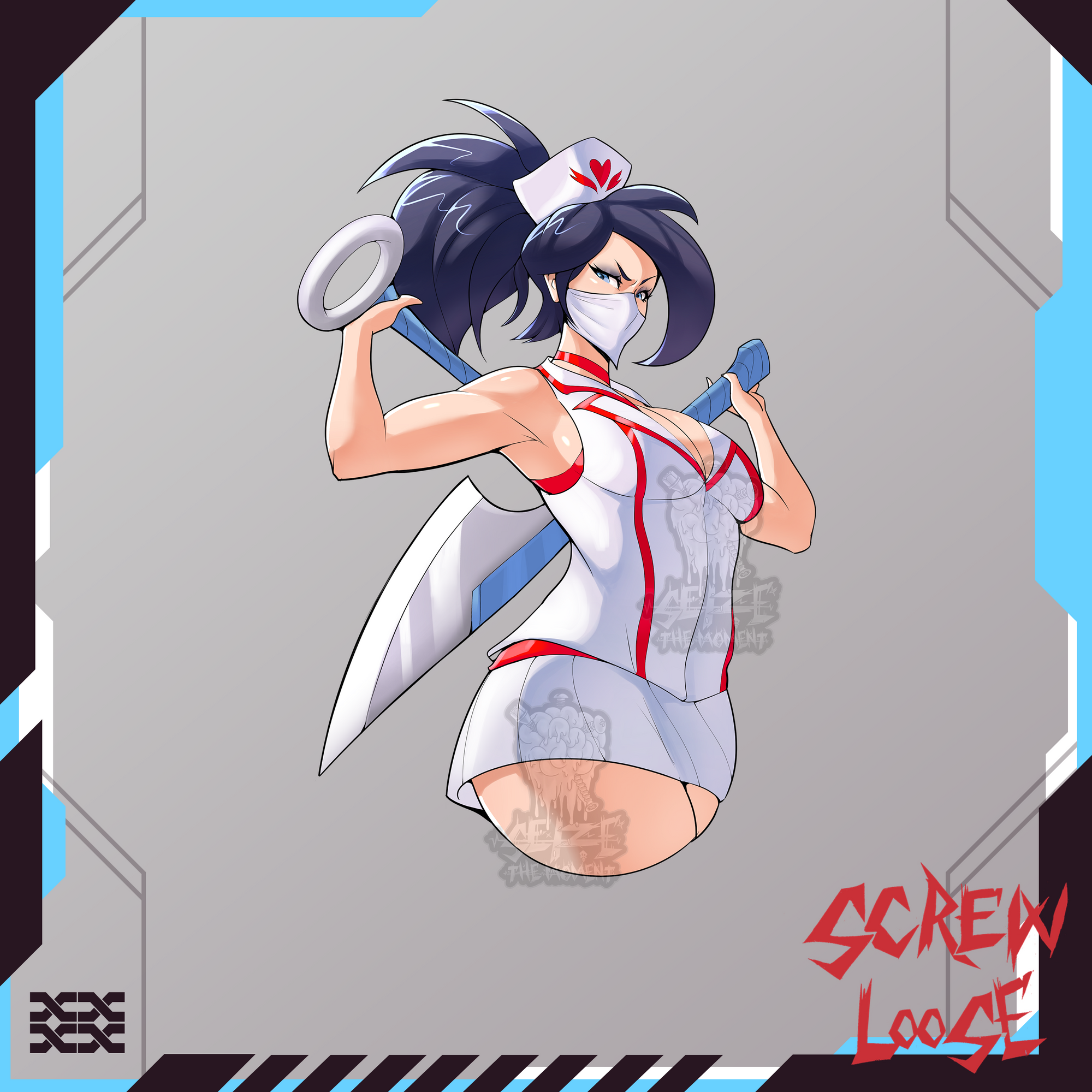 LoL Champs Nurse Ninja Stickers